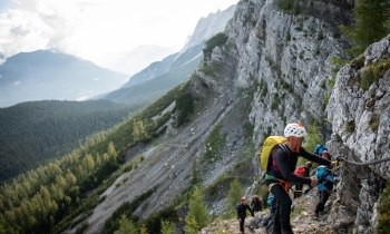 Auf die Zugspitze (2962m) über die Wiener...