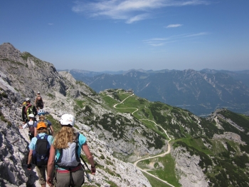 Klettersteigführung auf die Alpspitze (2628m)