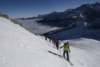 Skitourenkurs für Einsteiger auf der Stuibenhütte (2 Tage)