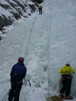 ice climbing course for beginners