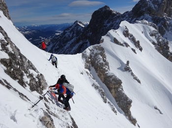 Winterbegehung Jubiläumsgrat (1-2 Tage)