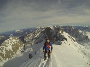 Winterbegehung Jubiläumsgrat (1-2 Tage)