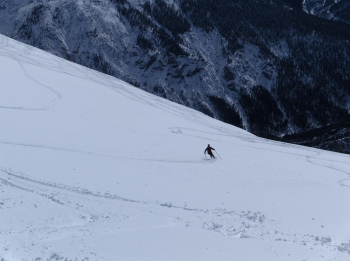 guided skitour onto the Pleisenspitze (1,5 days)
