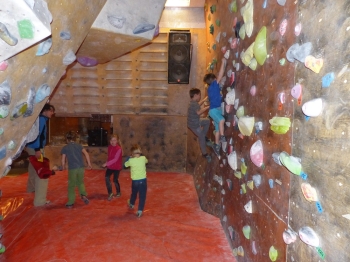 Betreutes Kinderbouldern in Garmisch