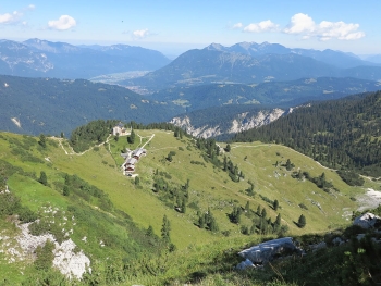 Bergwanderung über den Kälbersteig auf das Schachenschloss