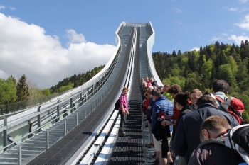 Firmenevent - Besichtigung der Skisprungschanze und...