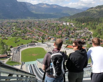 Firmenevent - Besichtigung der Skisprungschanze und...