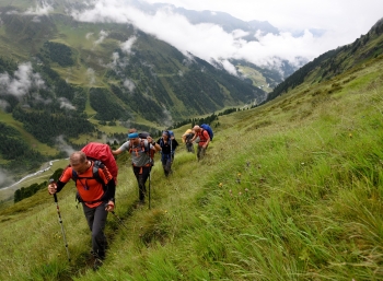 Crossing of the alps from Garmisch to Merano incl. baggage transport