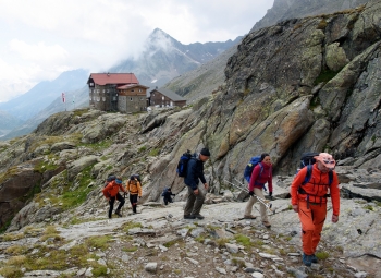 Crossing of the alps from Garmisch to Merano incl. baggage transport