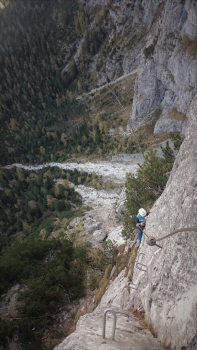 Seebener Klettersteig bei Ehrwald