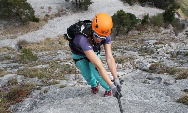 Beginners climbing and via ferrata near Nassereith