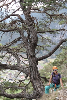 Beginners climbing and via ferrata near Nassereith