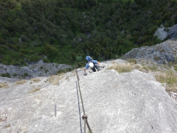 Kaiser Max Via ferrata at the Martinswand