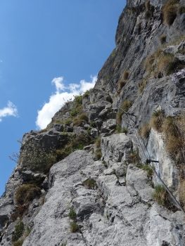 Kaiser Max Via ferrata at the Martinswand