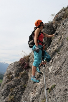 Geierwand-Klettersteig bei Haiming in Tirol