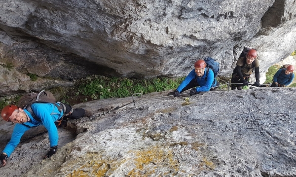 Tegelberg via ferrata Allgäu