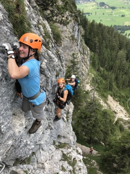 Tegelberg via ferrata Allgäu