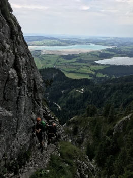 Tegelberg via ferrata Allgäu