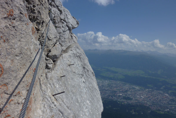 Innsbrucker Klettersteig - alpine Gipfelralley über Innsbruck