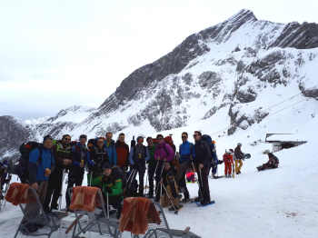 Junggesellenabschied in den Bergen