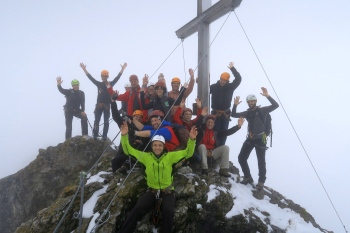 Junggesellenabschied in den Bergen