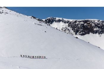 Firmenevent - Gletschertrekking auf der Zugspitze