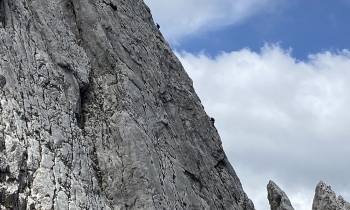 Privatführung Klettertour durch die Zwölferkante