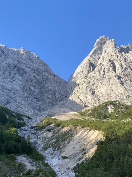 Privatführung Klettertour durch die Zwölferkante