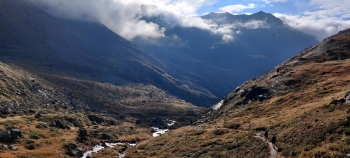 Alps crossing from Merano to Lake Molveno