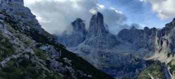 Alps crossing from Merano to Lake Molveno