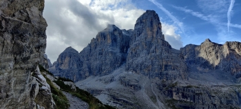 Alps crossing from Merano to Lake Molveno