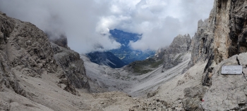 Alps crossing from Merano to Lake Molveno