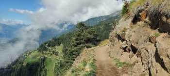 Alps crossing from Merano to Lake Molveno