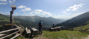 Geführte Mountainbiketour - Sunnseitn-Trail im Wipptal