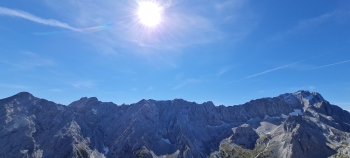 Mountain tour onto the Große Waxenstein