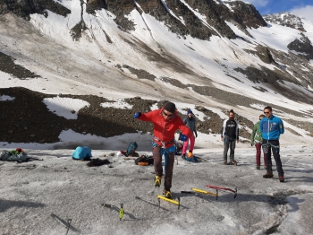 Glacier/mountaineering course for beginners in the Kaunertal (3 days)