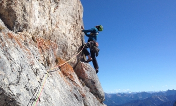 Alpinkletterwochenende für Einsteiger im...