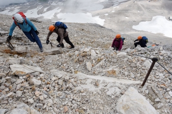 Gipfelanstieg von der Knorrhütte zur Zugspitze (1,5 Tage)