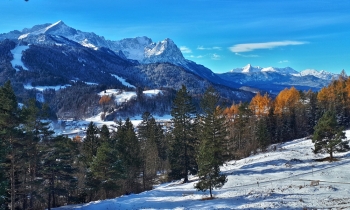 Winterwanderung mit Rodelspaß rund um Garmisch